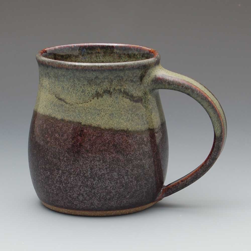 Mug, Brown/Green Glaze